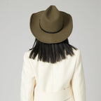 Women'S Faux Felt Cowboy W/ Western Conche Trim