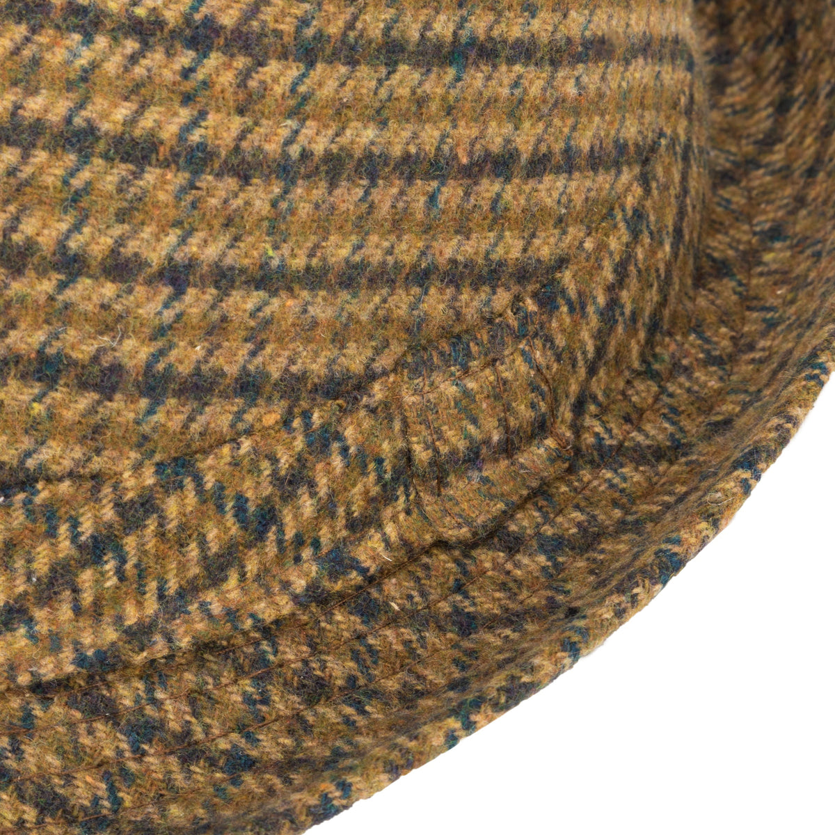 Men's Houndstooth Plaid Fedora