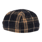 Faux Wool Plaid Driver Cap