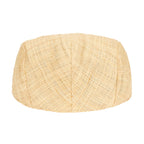 Mens Raffia Driver Hat