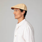 Mens Raffia Driver Hat