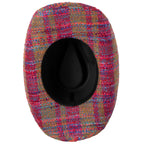 Two Step - Cut & Sew Multi Tweed Pinch Crown Cowboy Hat