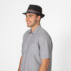 Mens Cut and Sew Paper Stingy Brim Fedora