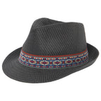 Mens Cut and Sew Paper Stingy Brim Fedora