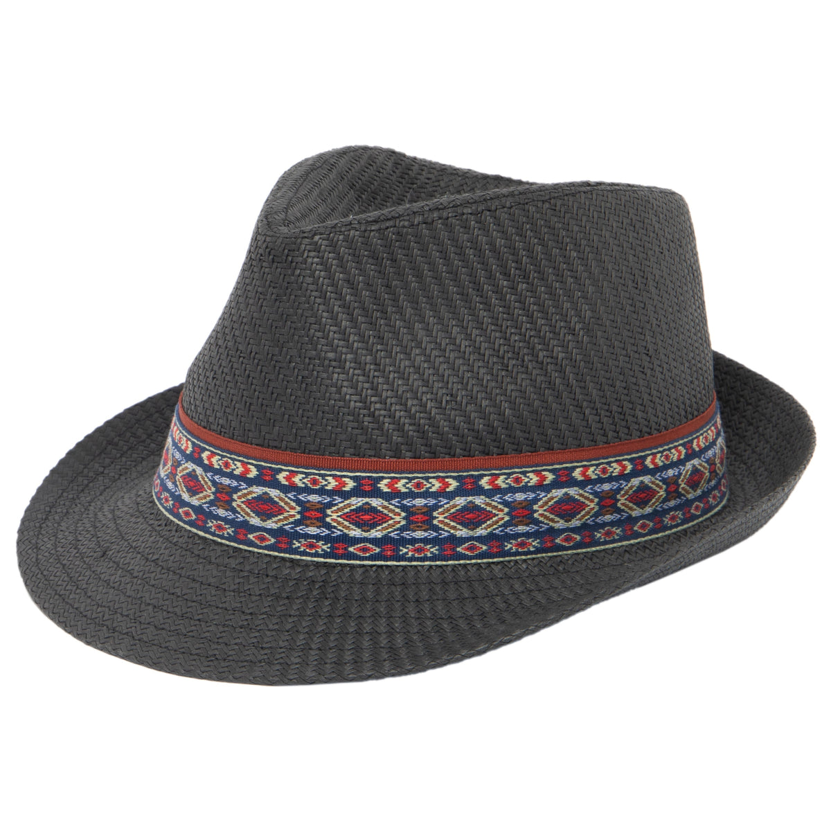 Mens Cut and Sew Paper Stingy Brim Fedora