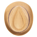 Mens Cut and Sew Paper Stingy Brim Fedora