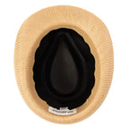 Mens Cut and Sew Paper Stingy Brim Fedora