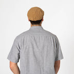 Mens Washed Cotton Twill Driver Cap