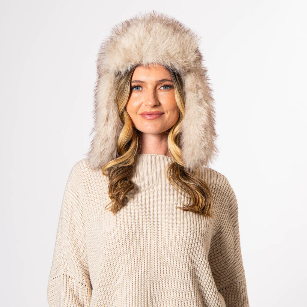 Pazza Trapper - Faux Fur with Inner Velour Lining