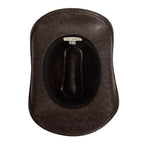 Leopard Printed Cattlemans's Crease Cowboy