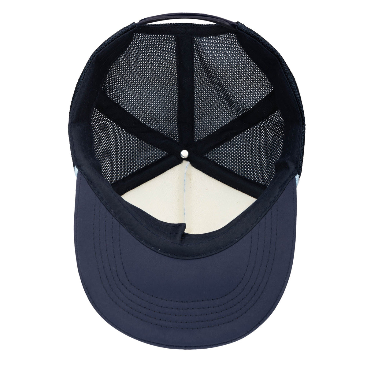 Kids Foam Trucker Hat with Checkered Print