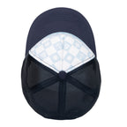 Kids Foam Trucker Hat with Checkered Print