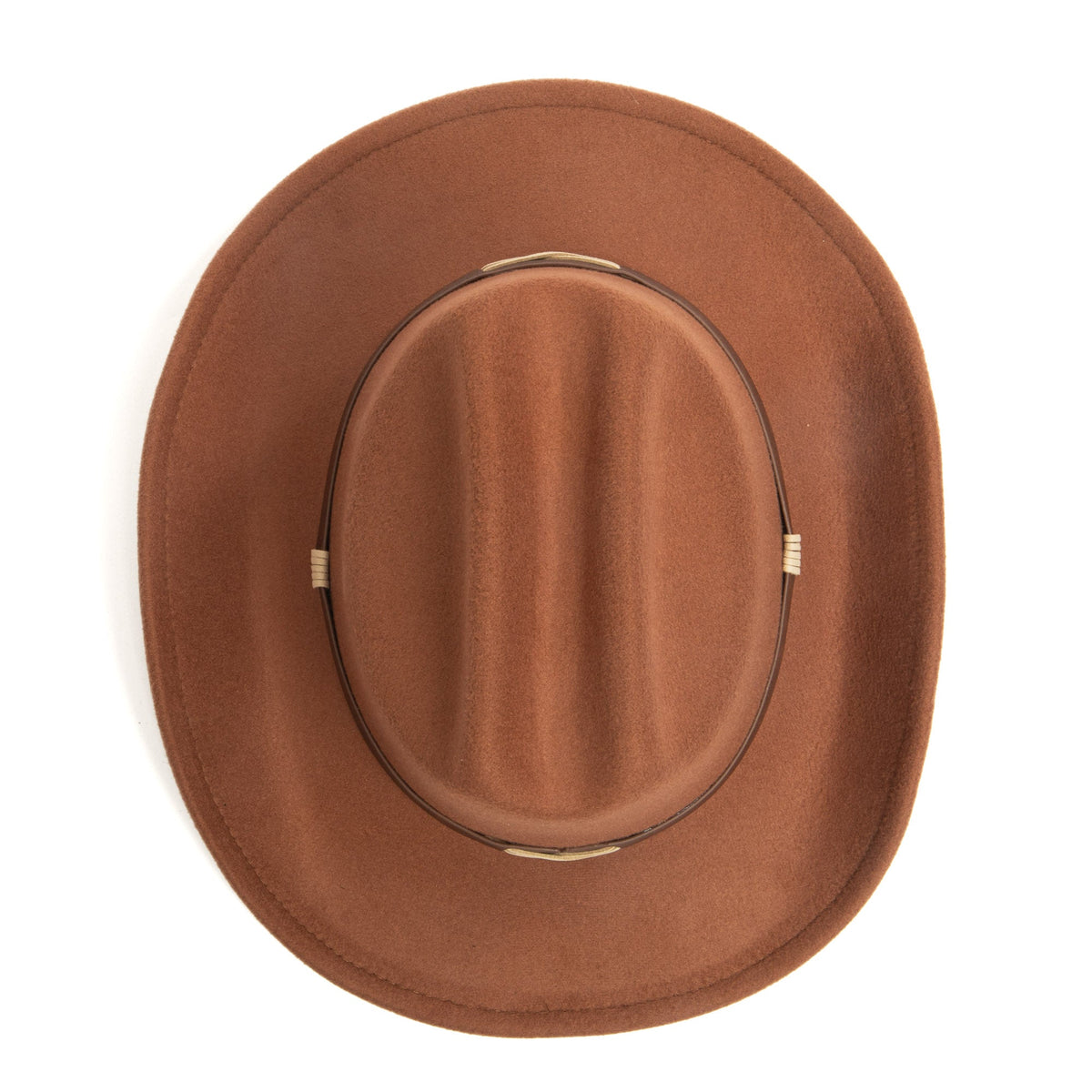 Nino - Kids Cattleman's Crease Cowboy with Contrast X Stitching