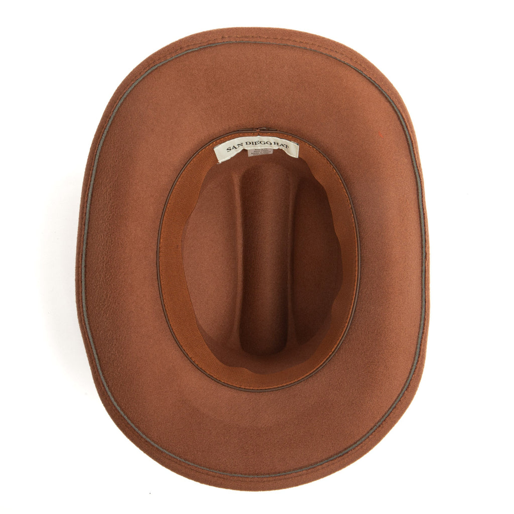 Nino - Kids Cattleman's Crease Cowboy with Contrast X Stitching
