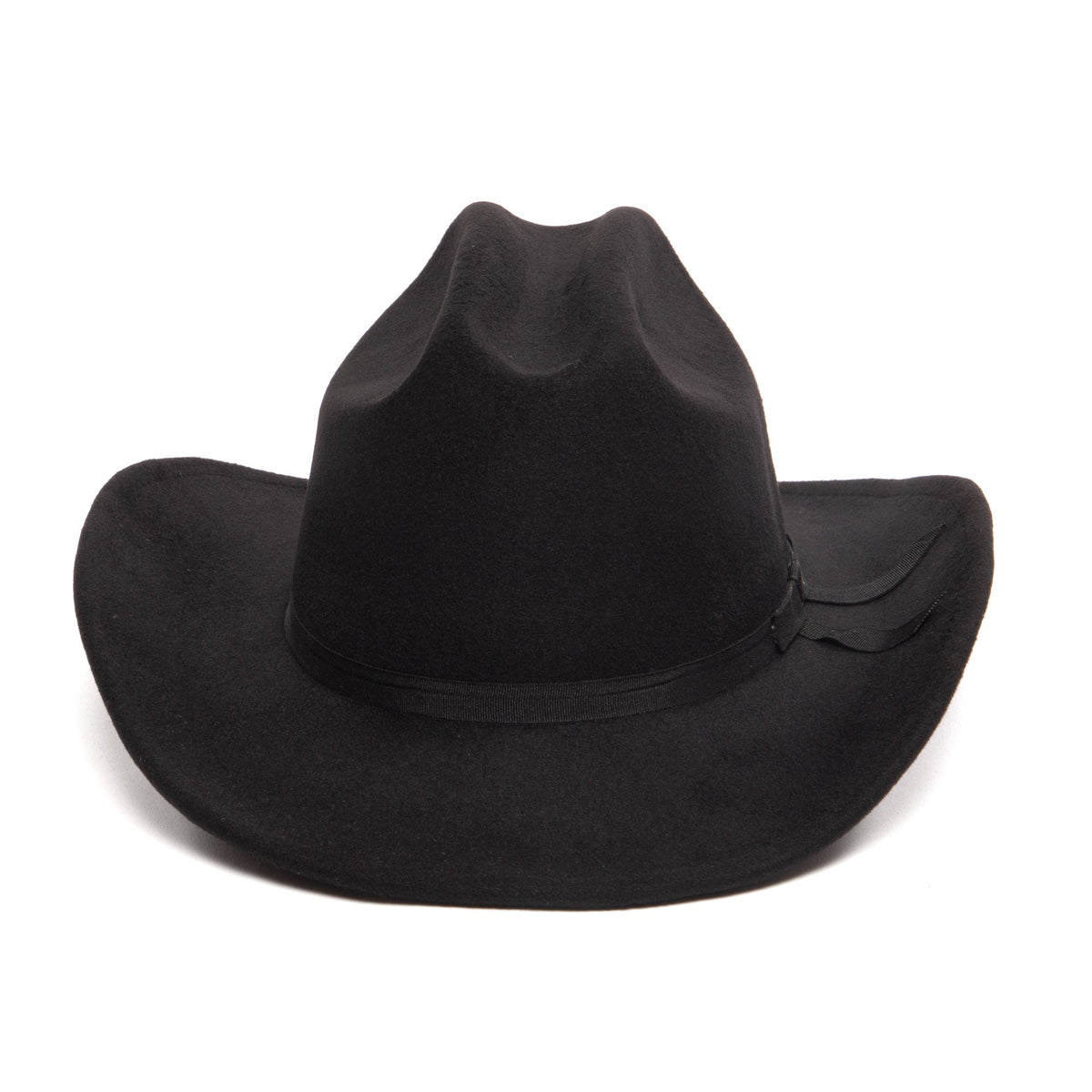Kids Cattleman's Crease Cowboy with Tonal Grosgrain Band