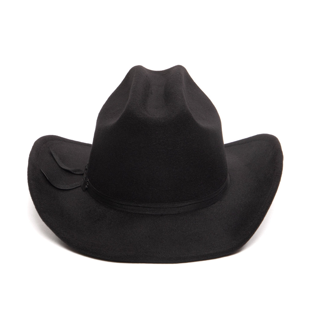 Kids Cattleman's Crease Cowboy with Tonal Grosgrain Band