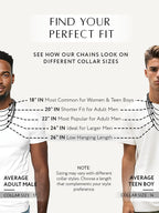 Black Cuban Link Chain (3.5mm)