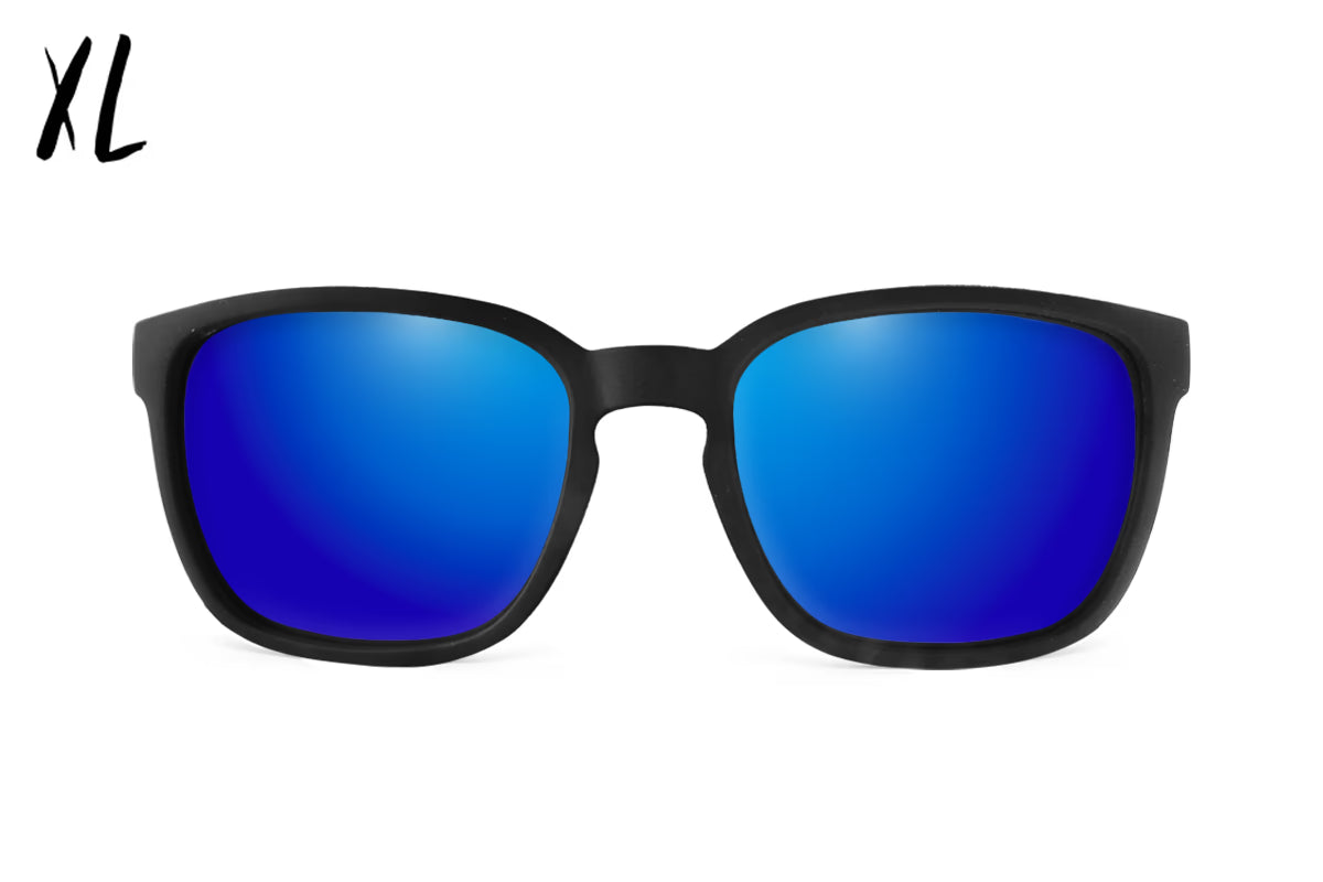 Cabana XL - Matte Black - Deep Blue Polarized