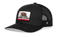 California Flag Trucker Hat  |  CA Snapback