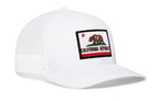 California Flag Trucker Hat  |  CA Snapback