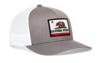 California Flag Trucker Hat  |  CA Snapback