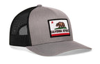California Flag Trucker Hat  |  CA Snapback