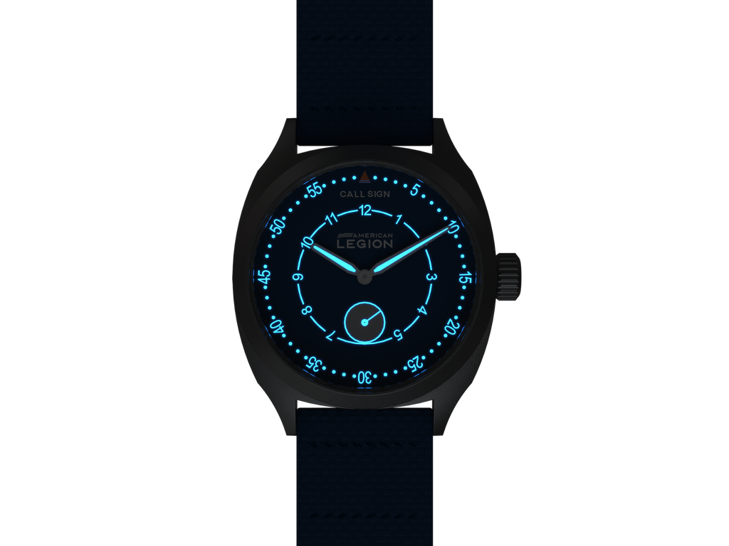 Waypoint Pilot Watch — Blue Dial