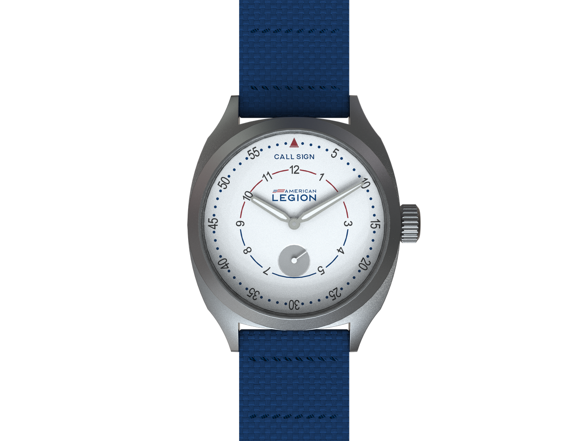 Waypoint Pilot Watch — White Dial