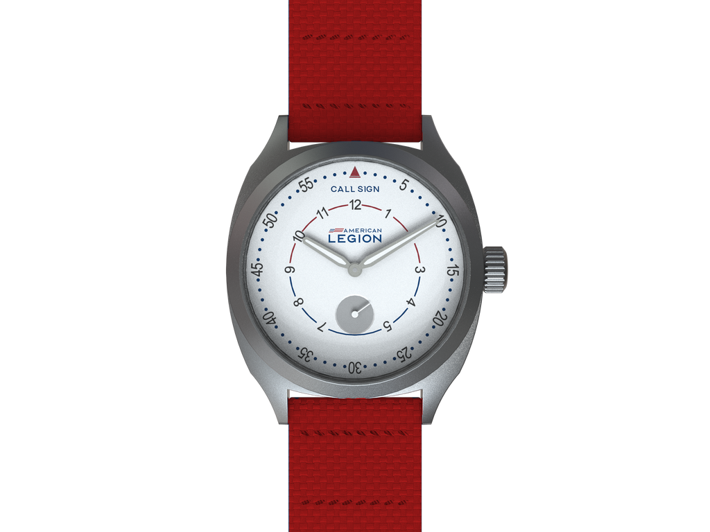 Waypoint Pilot Watch — White Dial
