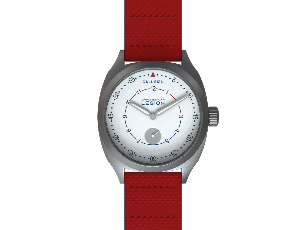 Waypoint Pilot Watch — White Dial