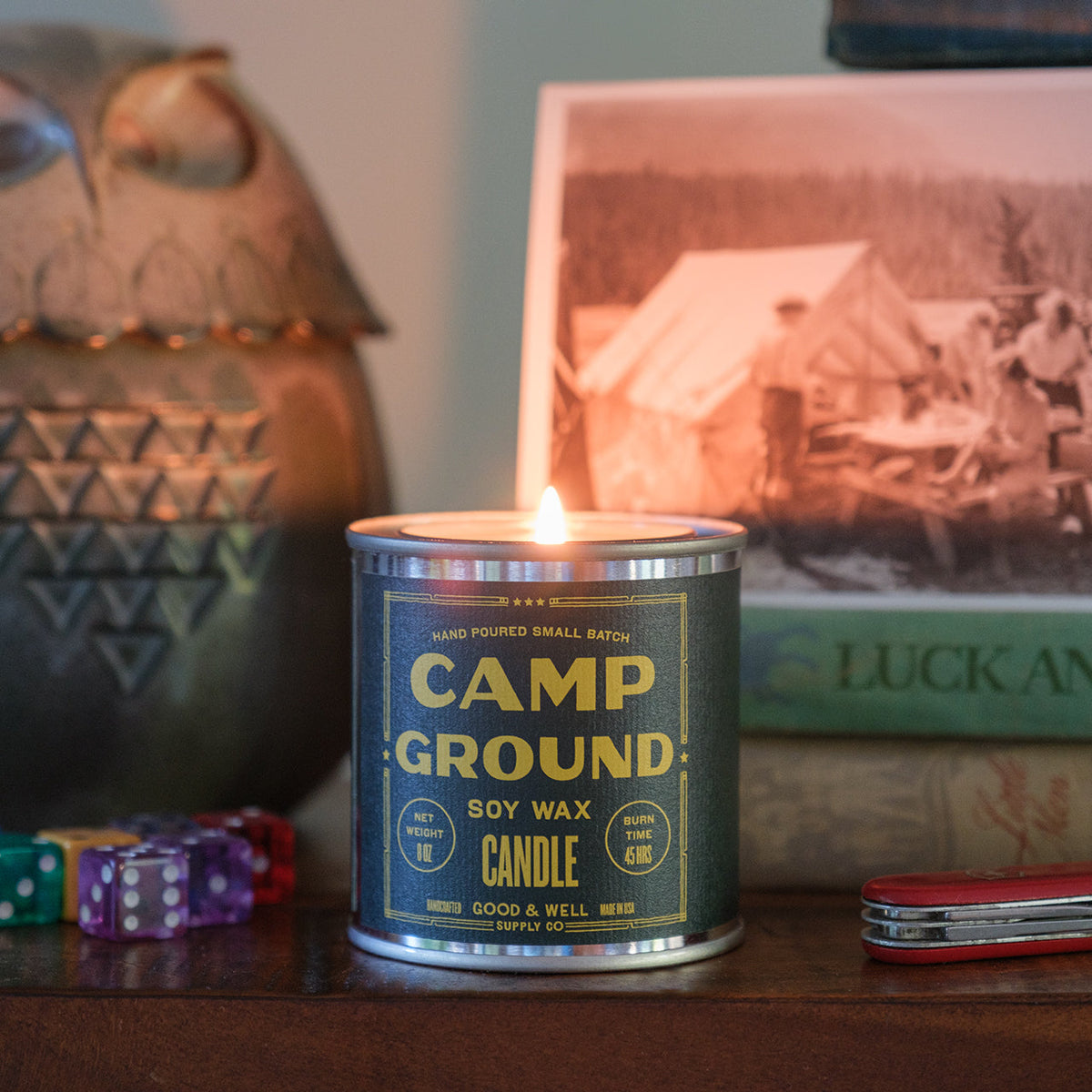 Camp Ground Soy Candle