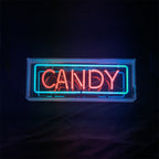 Candy Acrylic Box Neon Signs