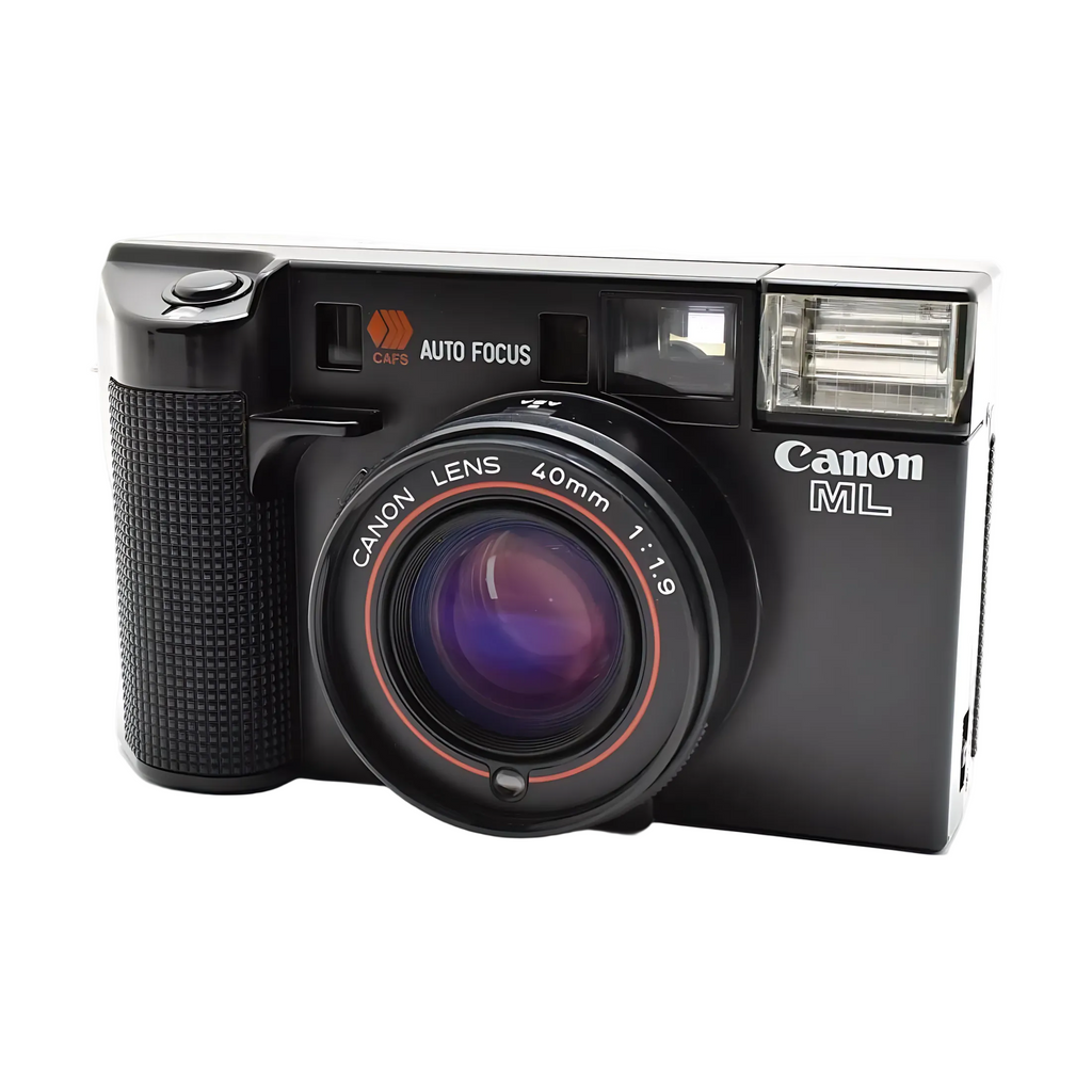 Canon AF35ML Super Sure Shot 35mm Point and Shoot Film Camera w/ 40mm f/1.9 Lens