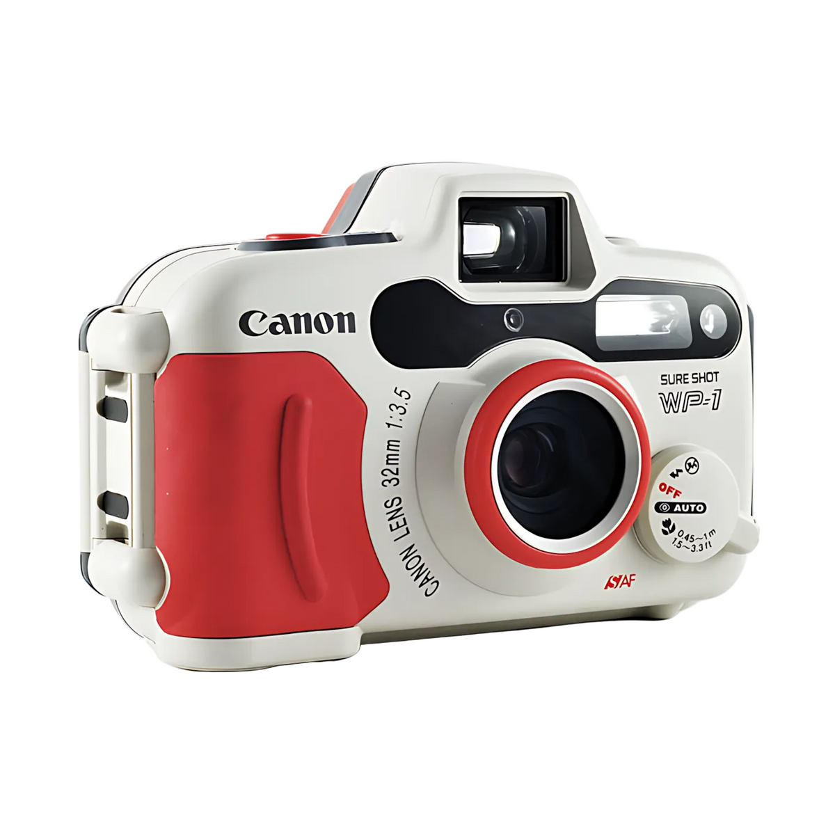 Canon Sure Shot WP-1 35mm Waterproof Point and Shoot Film Camera w/ 32mm f/3.5