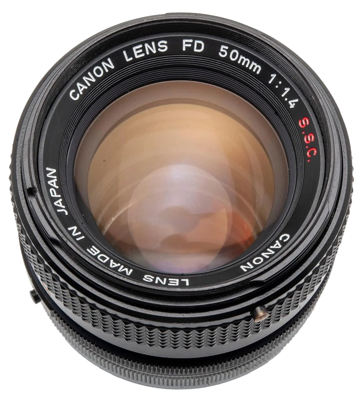 Canon FD 50mm f/1.4 S.S.C. Lens for 35mm SLR Film Cameras