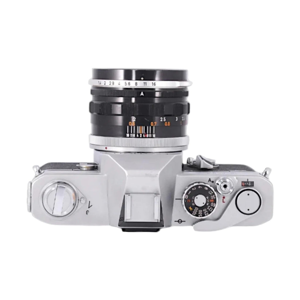 Canon FT-QL 35mm SLR Film Camera with 50mm MF Lens