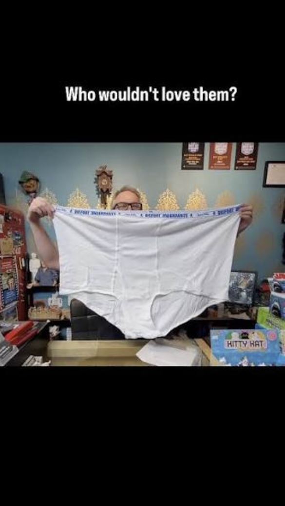 BIGFOOT UNDERPANT Sasquatch Giant Size 80" Waist Underwear -  Archie McPhee
