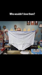 BIGFOOT UNDERPANT Sasquatch Giant Size 80" Waist Underwear -  Archie McPhee