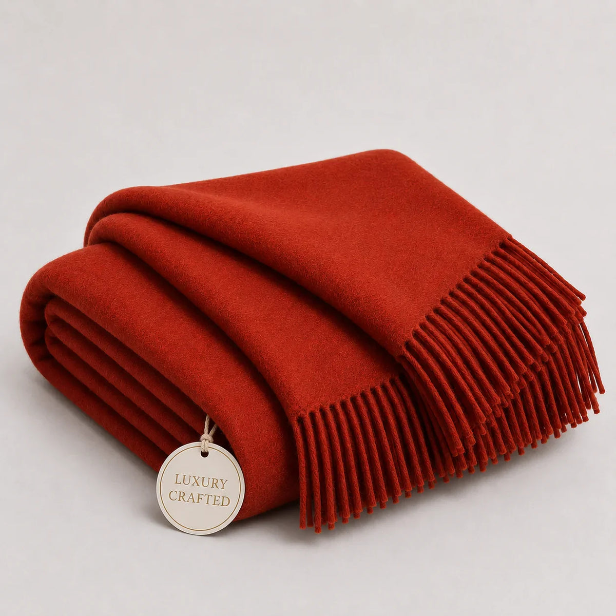 100% Cashmere Throw Blanket - 54"x60"