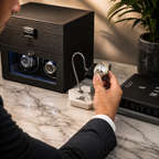 Watch Stand Display | White Marble (Limited Edition)