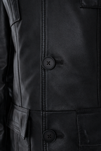 The Ravenna Black Leather Men Jacket