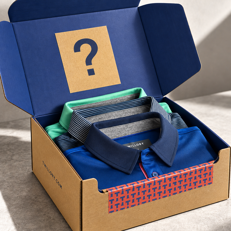 Polo Mystery Box: 3 Polos in Your Size