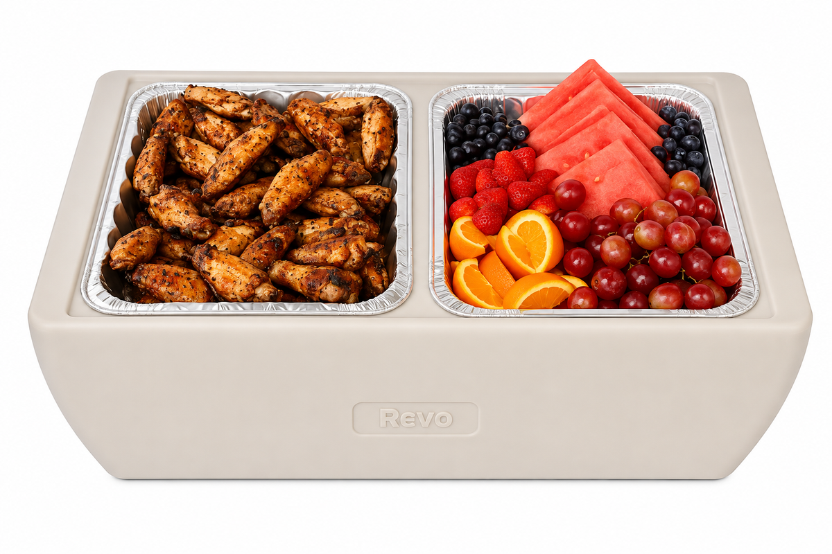 Dubler HEAT Flameless Chafer and Cooler™ | Greige Mist