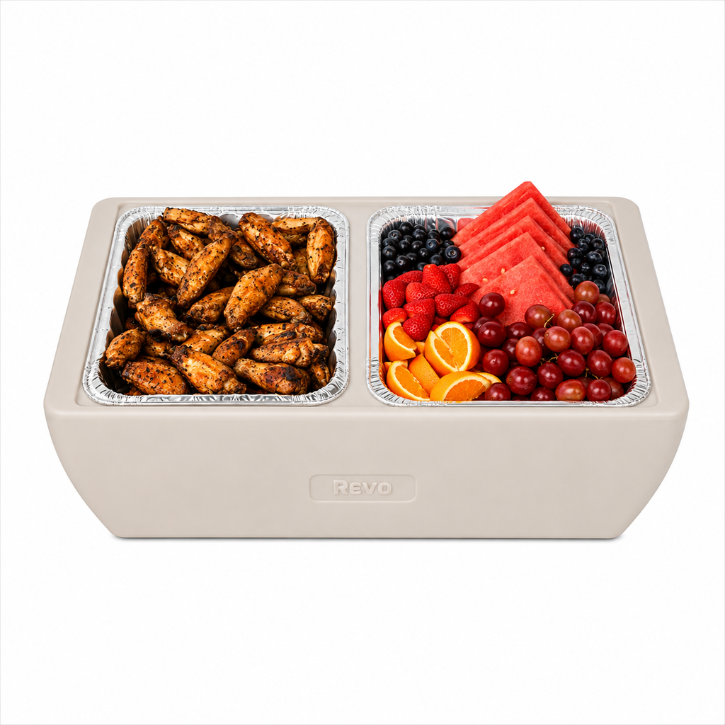 Dubler HEAT Flameless Chafer and Cooler™ | Greige Mist