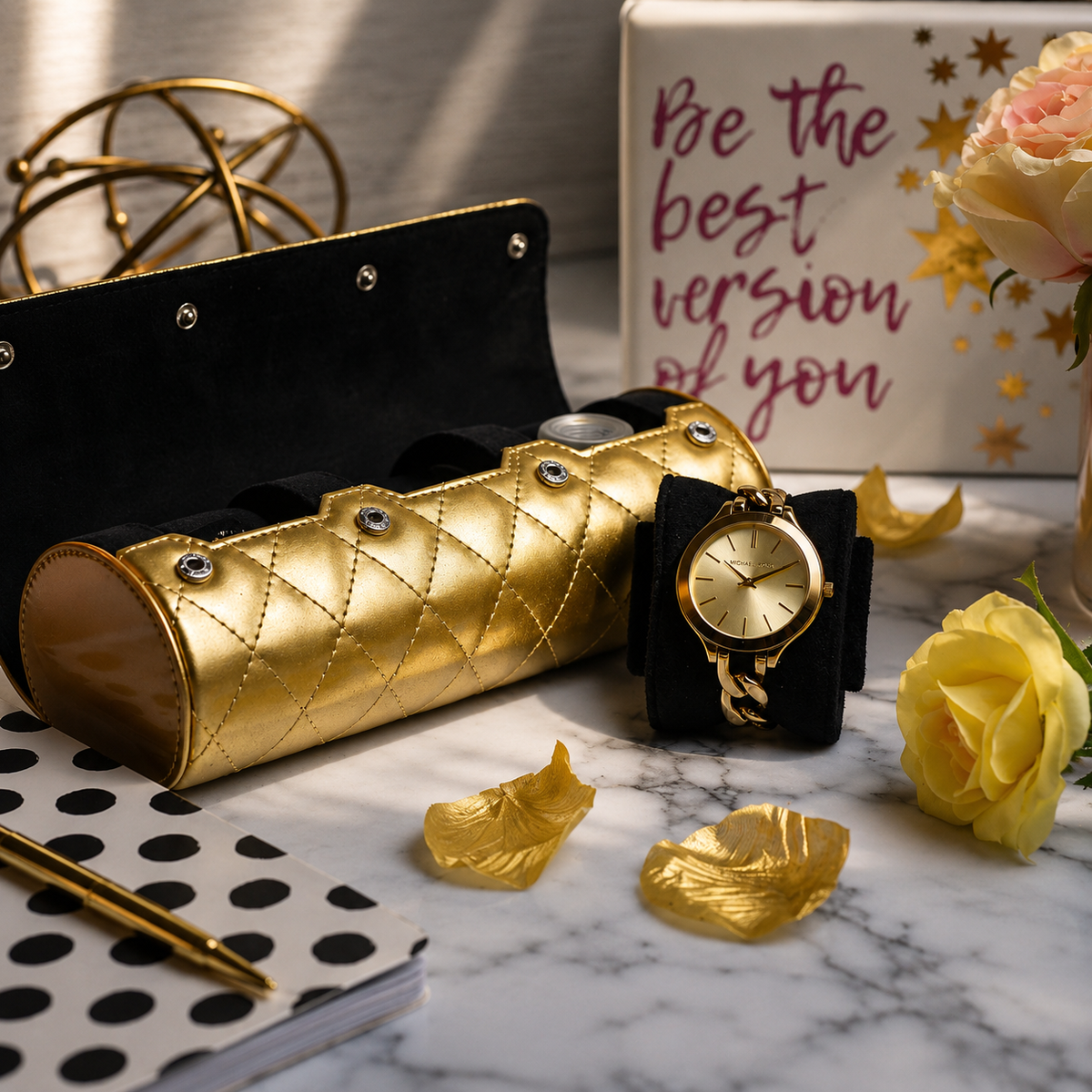 Women's Royal Gold 3-Watch Case (Limited Edition)