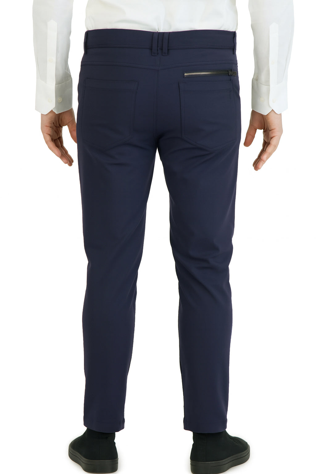 NEW & UPDATED Super - Stretch Men's Chinos //Casual// Navy - Performance Collection