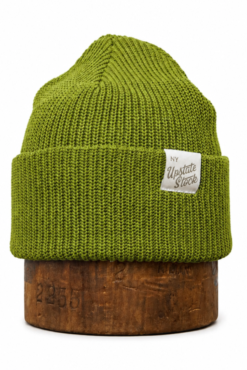 Pistachio Fine Gauge Upcycled Cotton Watchcap