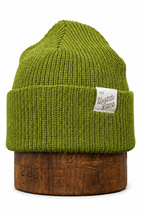 Pistachio Fine Gauge Upcycled Cotton Watchcap