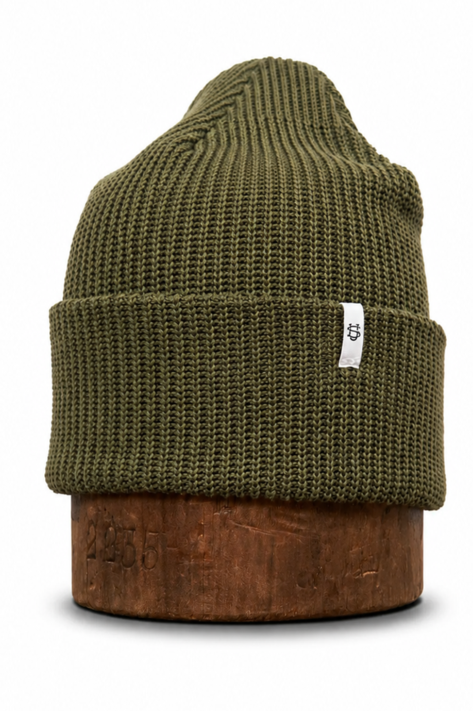 Thicket Green Upcycled Cotton Watchcap