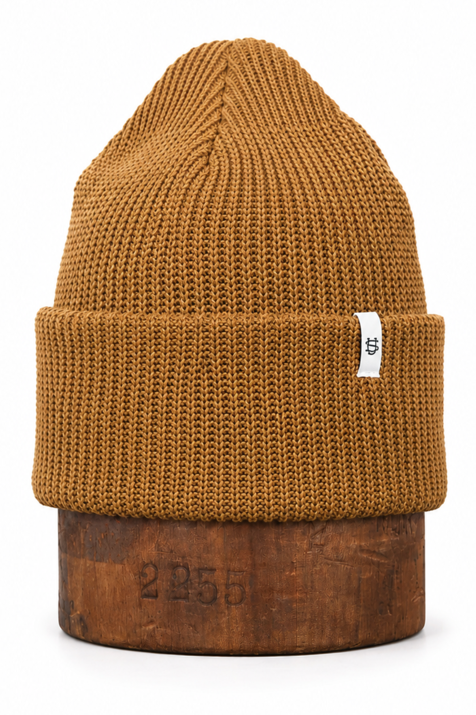 Dark Goldenrod Upcycled Cotton Watchcap